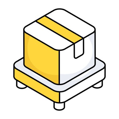 Kartonda elmas, değer önerisi simgesi 