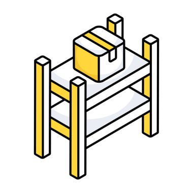 Kartonda elmas, değer önerisi simgesi 