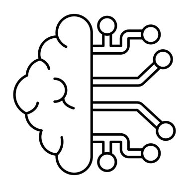 ai beyninin mükemmel tasarım simgesi