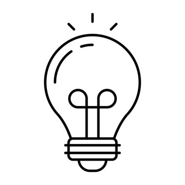 Yaratıcı fikrin mükemmel tasarım simgesi 