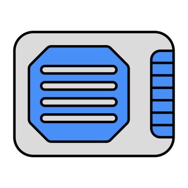 Sabit disk kapağının düzenlenebilir tasarım simgesi