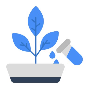 Perfect design icon of botanical flask 