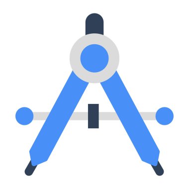 Pusulanın yaratıcı tasarım simgesi