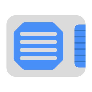 Sabit disk kapağının düzenlenebilir tasarım simgesi