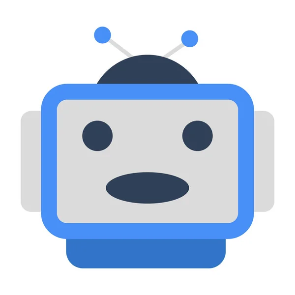Ícone Design Talk Bot —  Vetores de Stock