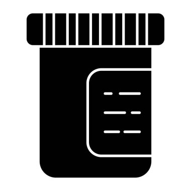 Uyuşturucu şişesinin eşsiz bir tasarım simgesi.