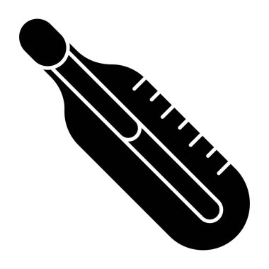 Dijital termometrenin düzenlenebilir tasarım simgesi