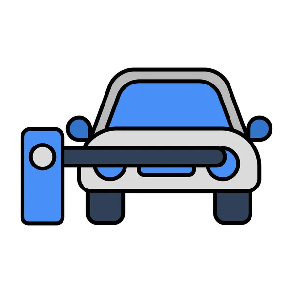 Икона Креативного Дизайна Автомобиля — стоковый вектор