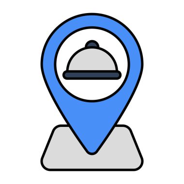 Mobil konum uygulamasının en iyi tasarım simgesi 