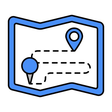 Mobil konum uygulamasının en iyi tasarım simgesi 