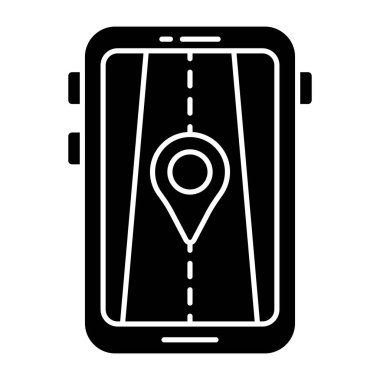 Mobil konum uygulamasının en iyi tasarım simgesi 