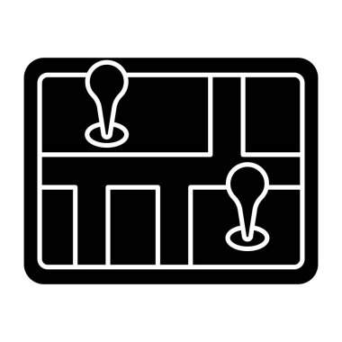 Mobil konum uygulamasının en iyi tasarım simgesi 