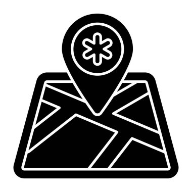 Mobil konum uygulamasının en iyi tasarım simgesi 