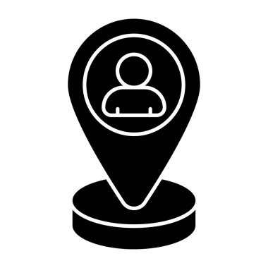 Mobil konum uygulamasının en iyi tasarım simgesi 