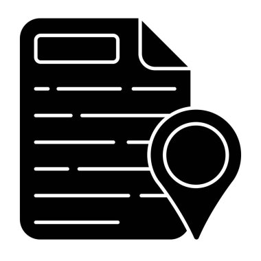 Mobil konum uygulamasının en iyi tasarım simgesi 