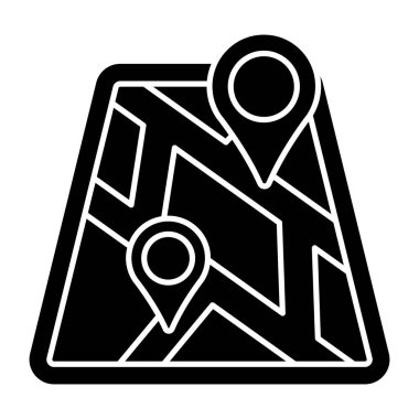 Mobil konum uygulamasının en iyi tasarım simgesi 