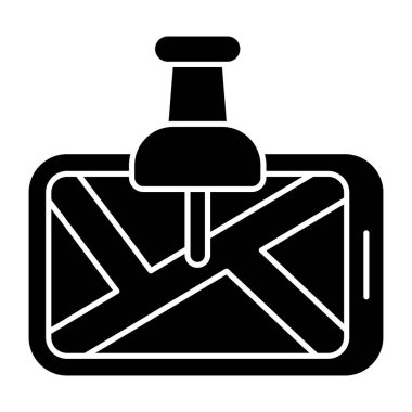 Mobil konum uygulamasının en iyi tasarım simgesi 