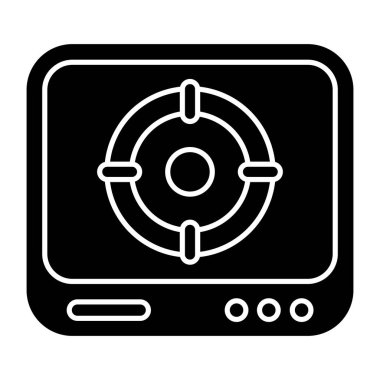 Crosshair 'in son moda vektör tasarımı 