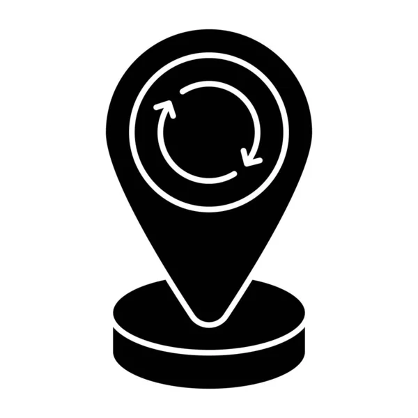Premium Design Icon Mobile Location App — Stock Vector