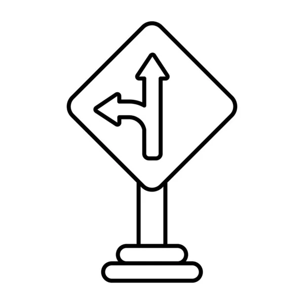 方向矢印の現代的なデザインのアイコン — ストックベクタ