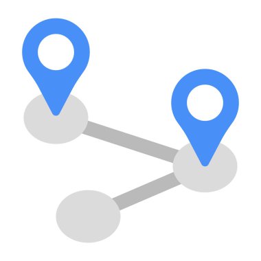 Paylaşım yolunun mükemmel tasarım simgesi 