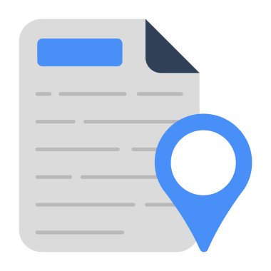 Vector design of document location 