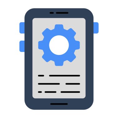 Dahili telefon, mobil yönetimin düzenlenebilir tasarım simgesi