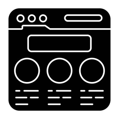        Web tasarımının premium indirme vektörü 