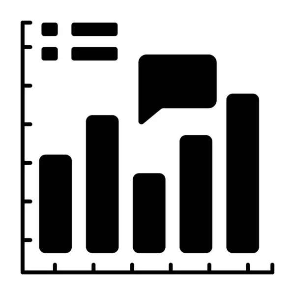 Сучасний Іконка Дизайну Аналітики Даних — стоковий вектор