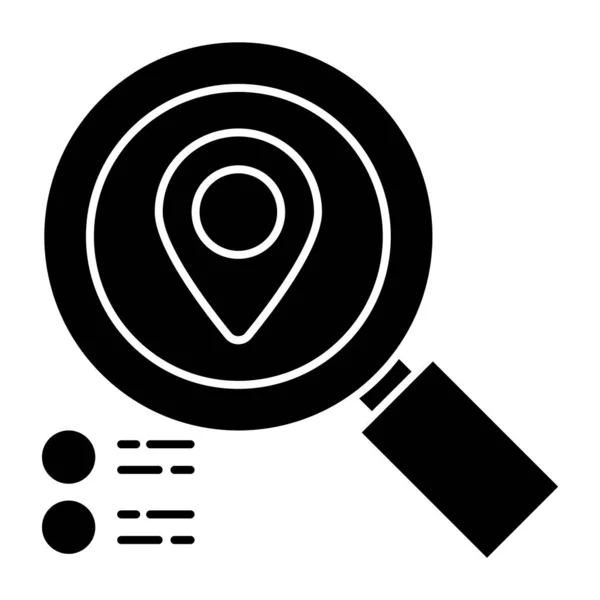 Піктограма Преміум Завантаження Місця Пошуку — стоковий вектор