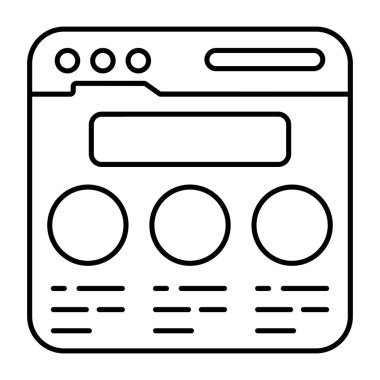        Web tasarımının premium indirme vektörü 