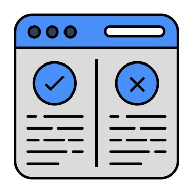 Web sitesinin mükemmel tasarım simgesi 
