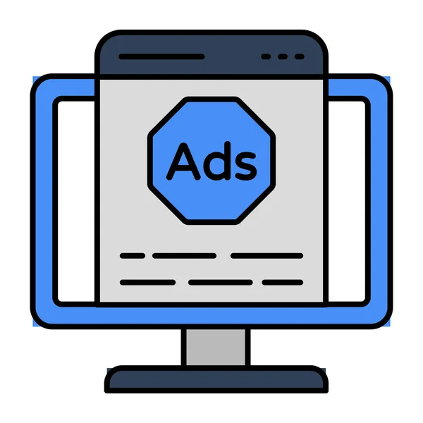 Premium Download Ikone Für Web Werbung — Stockvektor
