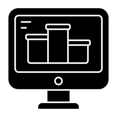 Sıralama podyumunun bir simge tasarımı