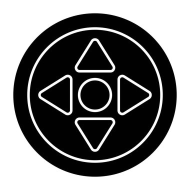 Kontrol düğmelerinin düzenlenebilir tasarım simgesi