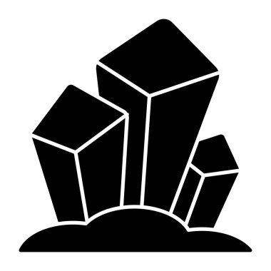 Katı bir tasarım, hançerin simgesi. 