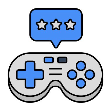 Oyun sohbetinin düzenlenebilir tasarım simgesi