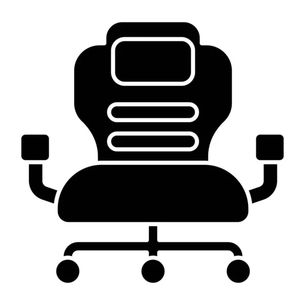 Döner Sandalyenin Iyi Indirme Simgesi — Stok Vektör