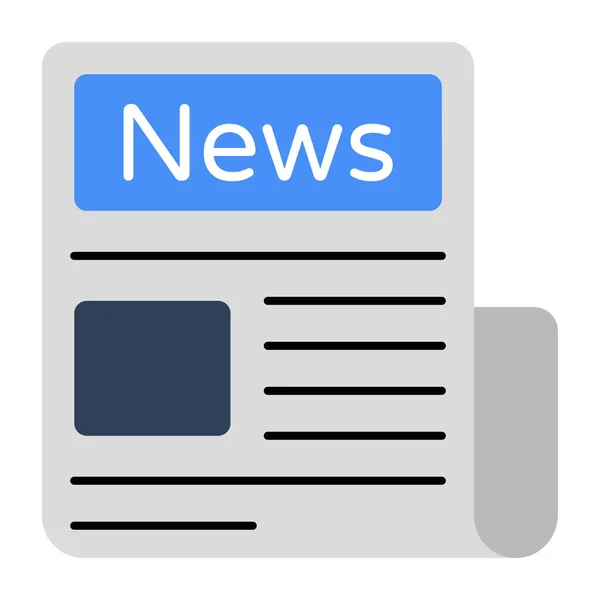Editable Design Icon Business News — Διανυσματικό Αρχείο