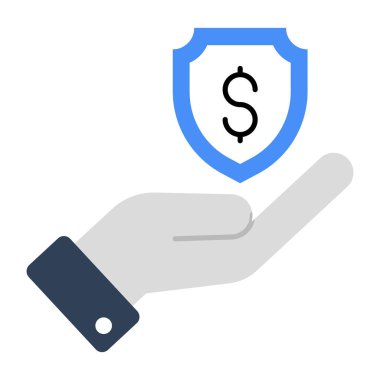 Mali korumanın premium indirme simgesi 