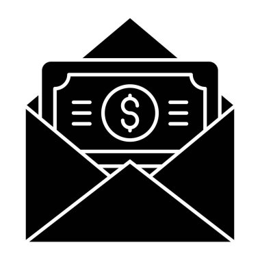 Para zarfı simgesi sağlam tasarım