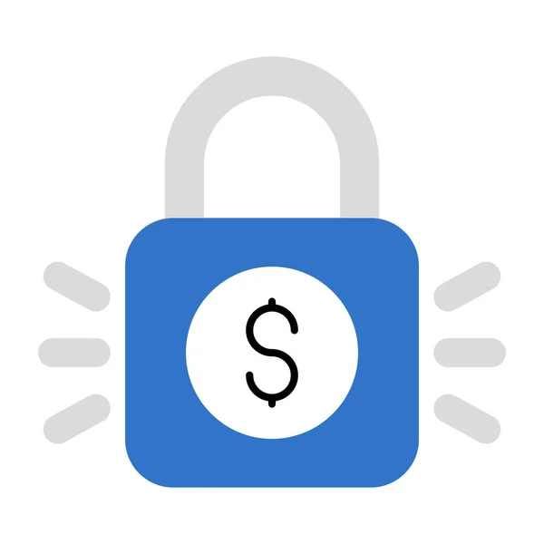 Premium Download Icon Financial Security — Stock vektor