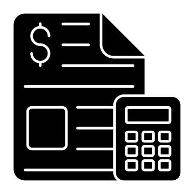 Finansal hesaplamanın eşsiz bir tasarım simgesi 