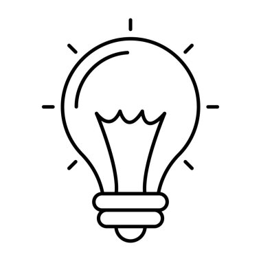 Yaratıcı fikrin modern tasarım simgesi