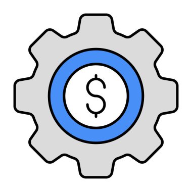 Para yönetiminin trend vektör tasarımı