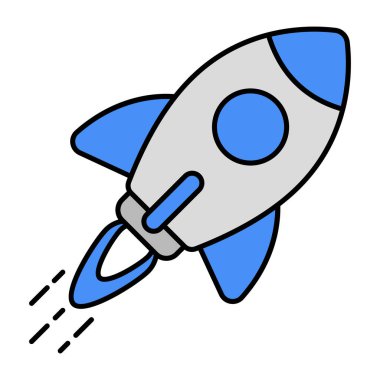 Modern design icon of startup 