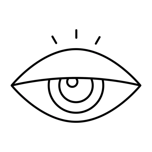 Gözün Bir Simge Tasarımı — Stok Vektör