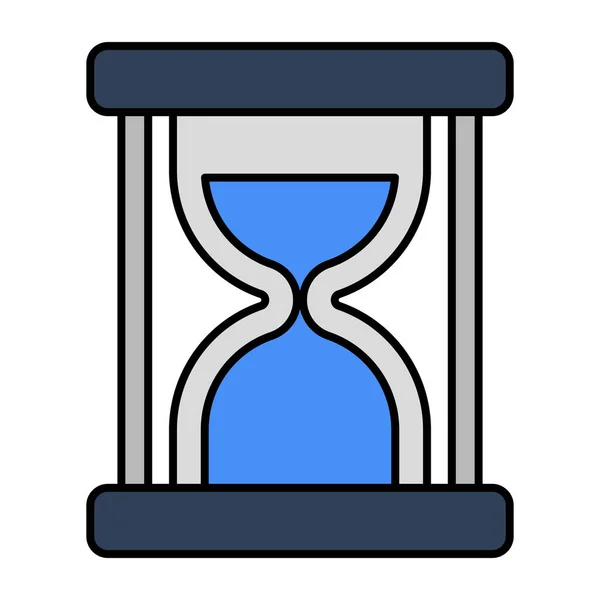 Іконка Дизайну Пісочного Годинника — стоковий вектор