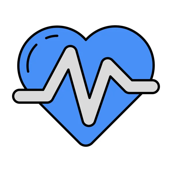 Une Icône Téléchargement Premium Coeur — Image vectorielle