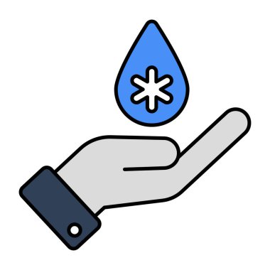 Kan bağışı simgesi gösteren damlacık